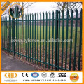 Good quality galvanized & painting steel palisade fence